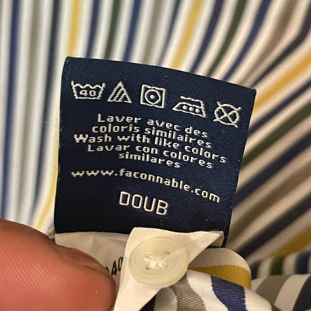 Façconable Classique Stripped Dress Shirt - Picture 6 of 7